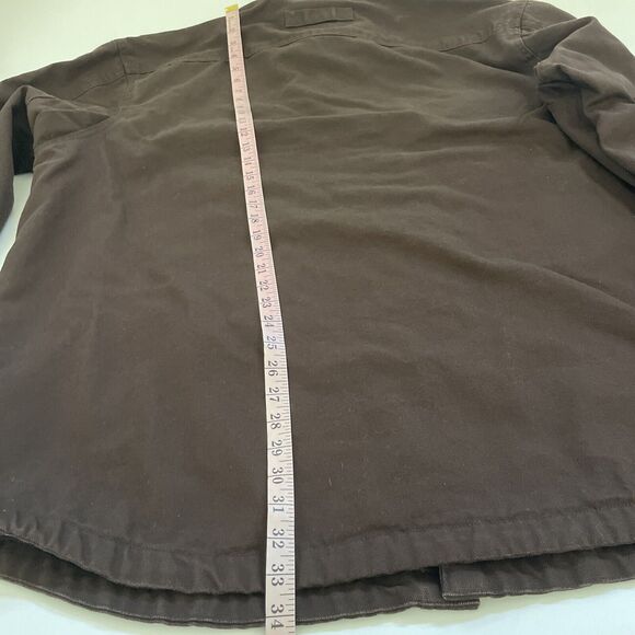 Duluth Trading Jacket Mens 2XL TALL Canvas Work Barn Chore Coat HEAVY LINED Snap - Picture 7 of 11